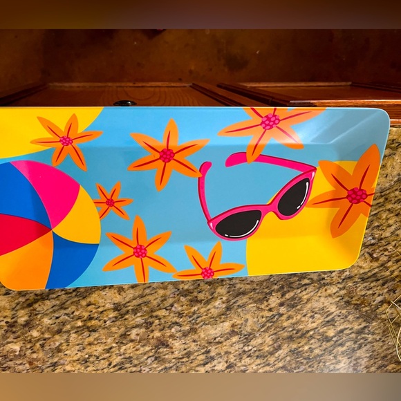 Beach Style Serving Tray - Picture 1 of 3